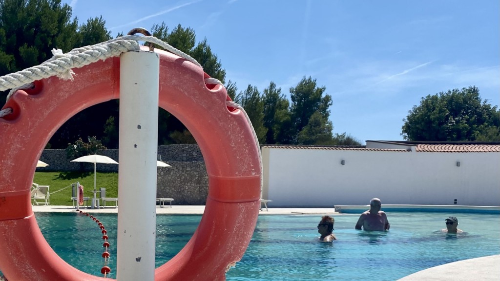 Pool auf der Apulienreise 2026