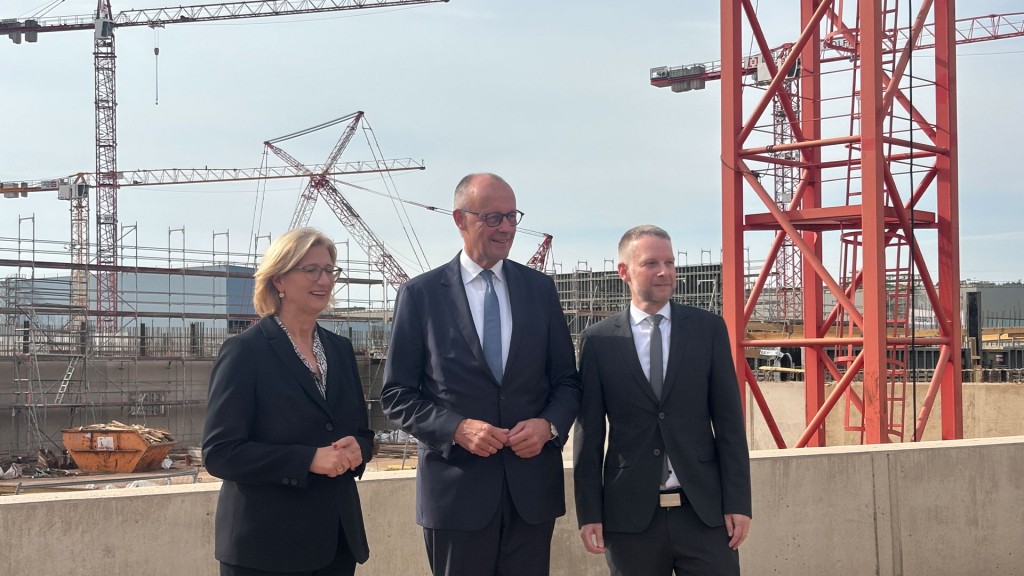 Friedrich Merz zu Gast im Saarland bei der SHS
