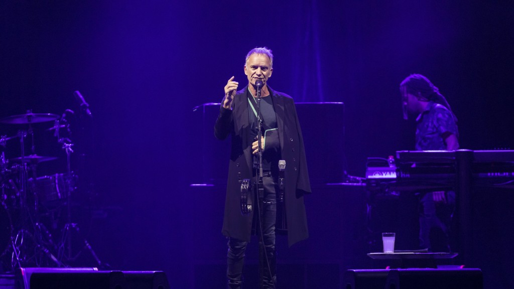 Sting in Mercedes Benz Arena in Berlin 2019