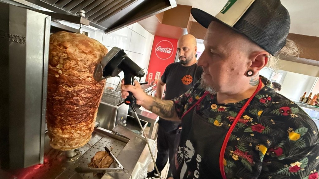 Freaky Jörn bei der Arbeit