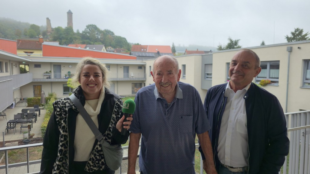 Siegfried Neumann im Seniorendorf