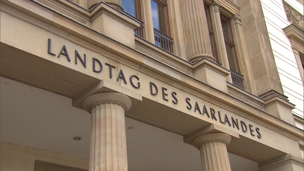 Foto: Landtagsgebäude in Saarbrücken