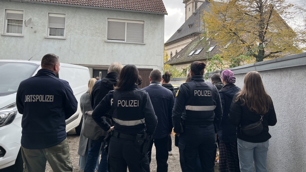 Foto: Kontroll-Aktion in Völklingen