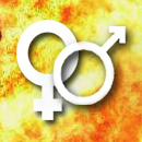 Symbole für Weiblichkeit und Männlichkeit