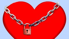 Herz mit Schloss 