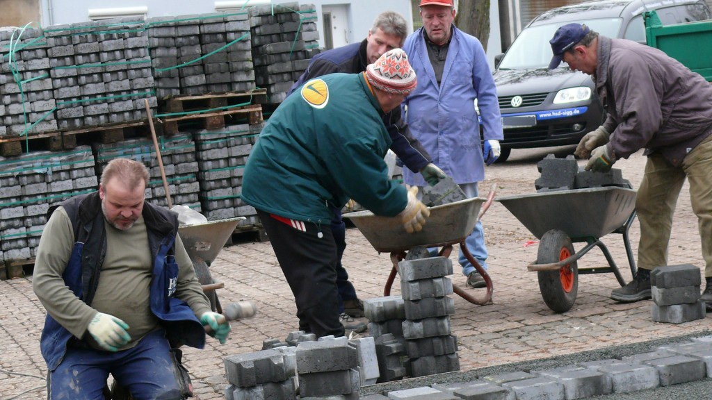 Die Arbeitsgemeinschaft Söterner Vereine in Aktion (Foto: Hans Alt)