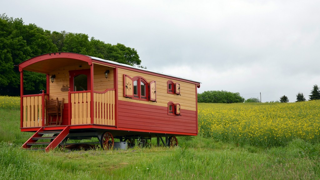 Urlaub im Zirkuswagen (Foto: Yvonne Schleinhege)