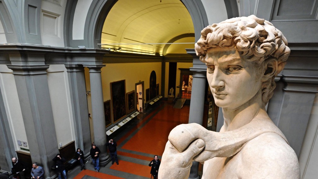Das Schönheitsideal der Renaissance: Michelangelos David (Foto: dpa)