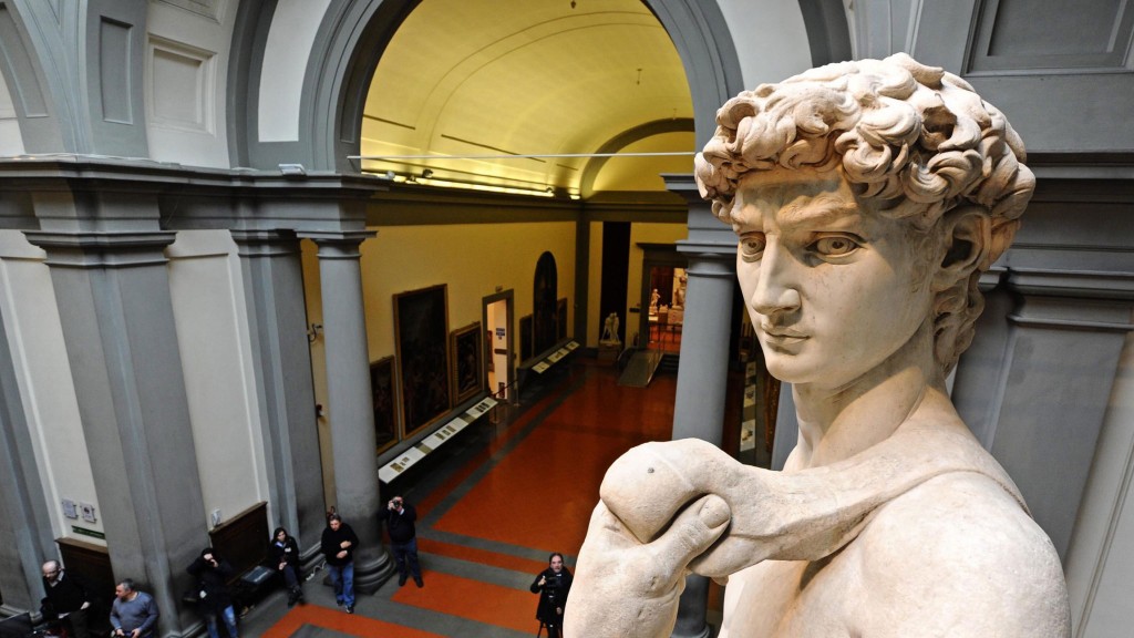 Das Schönheitsideal der Renaissance: Michelangelos David (Foto: dpa)