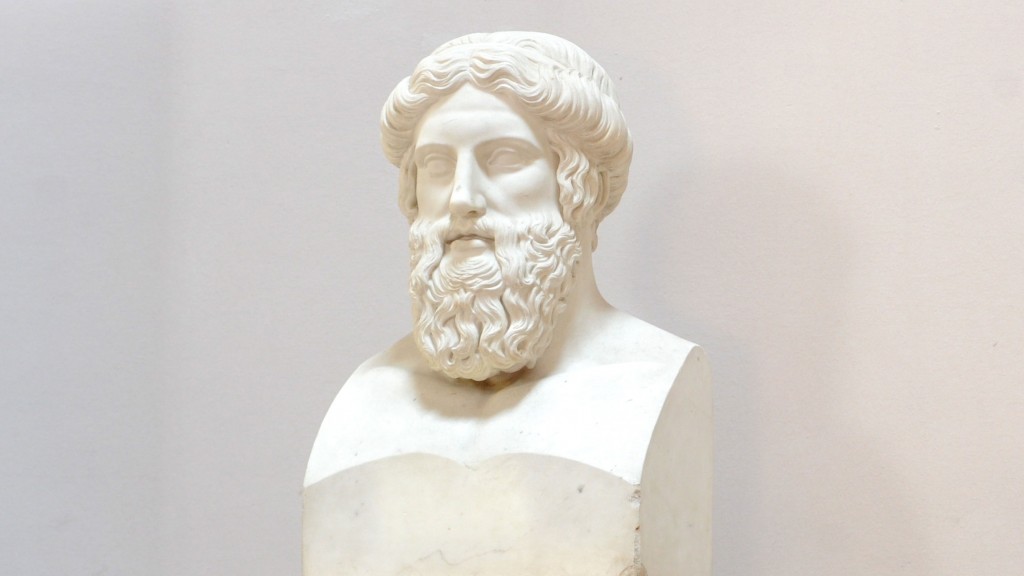 Eine Büste des griechischen Philosophen Platon (Foto: dpa)