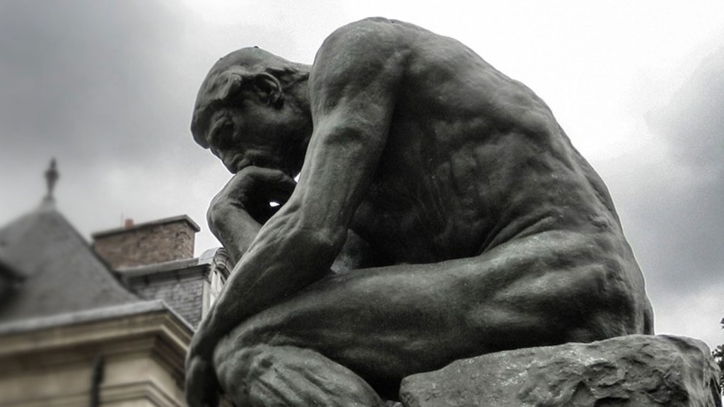 Auguste Rodins berühmte Statue 