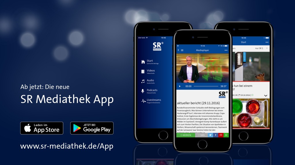 Foto: SR Mediathek-App