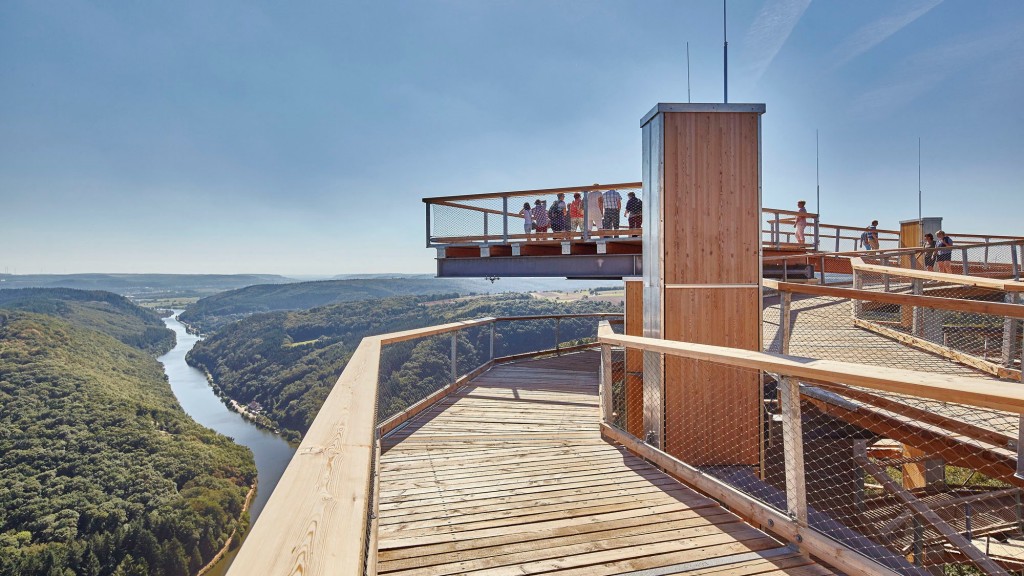 Der Baumwipfelpfad an der Saarschleife (Foto: Lukas Huneke)