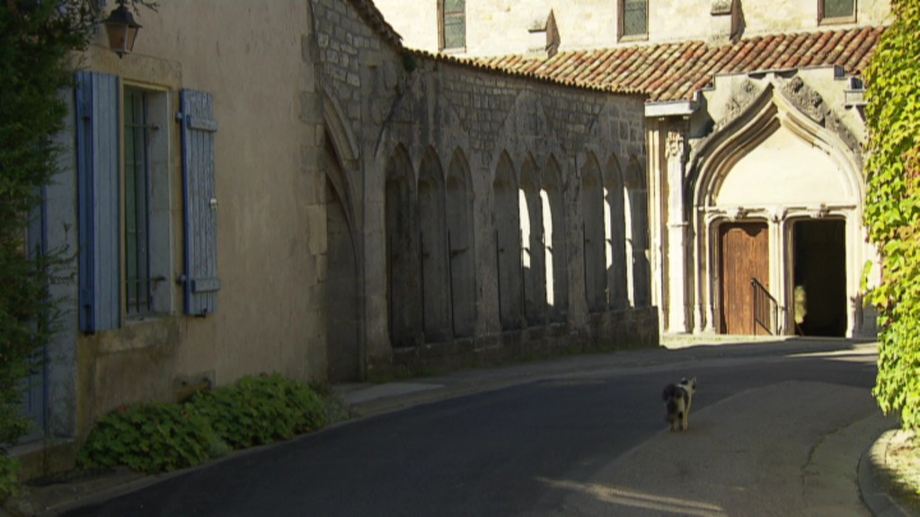 Foto: Ortschaft in Frankreich 