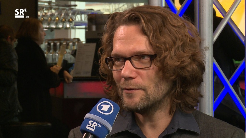 Foto: Oliver Baumgarten in der SR-Lounge