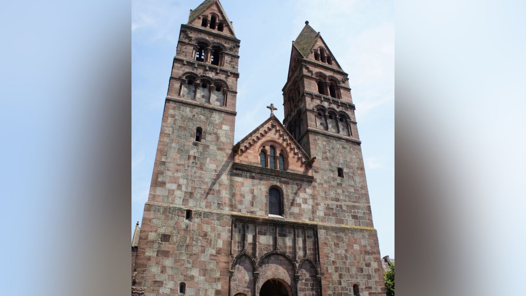 Foto: In der Vorgängerkirche von Ste Foy hatte Karl der Große 775 Weihnachten gefeiert.  (Foto: Ville de Sélestat)