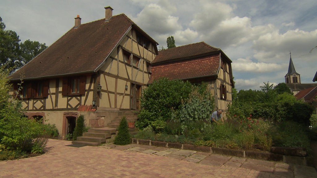 Foto: Die historische Mühle in Obermodern