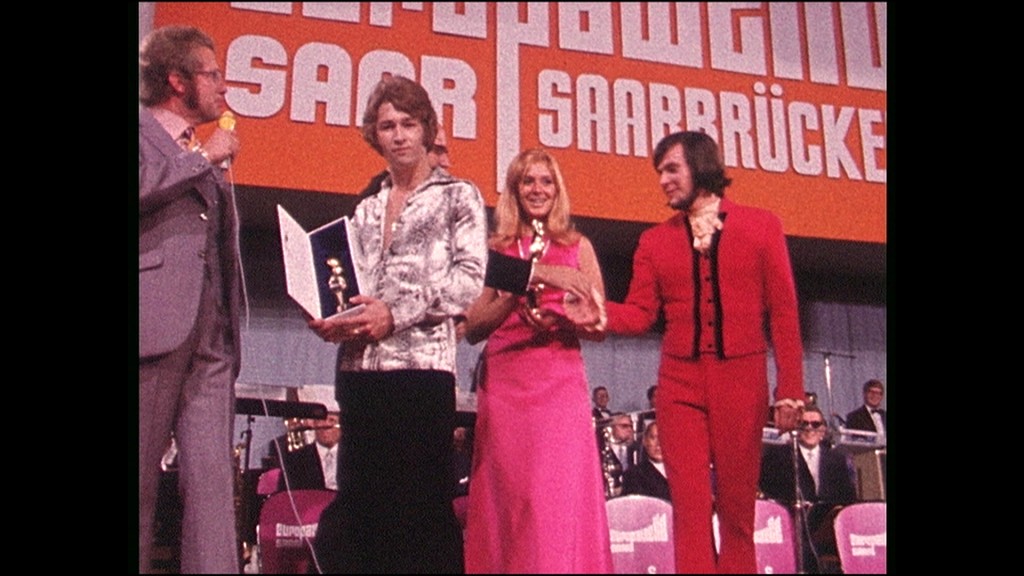 Foto: Verleihung der goldenen Europa 1970