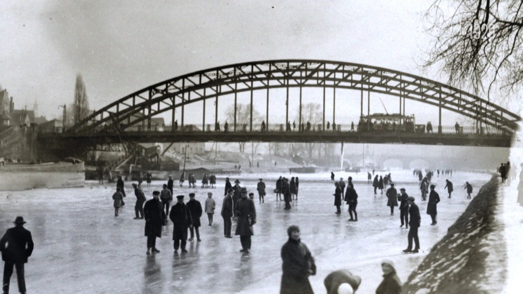 Foto: 1929 - Die vereiste Saar