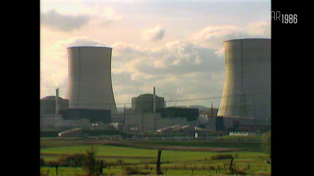 Foto: 1986 - Störfall im Atomkraftwerk Cattenom