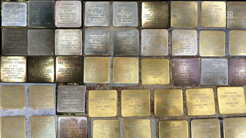 Foto: Stolpersteine aus saarländischen Gemeinden