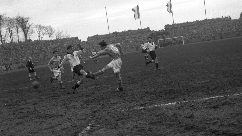 Foto: Fußball WM 1954 - WM-Qualifikation