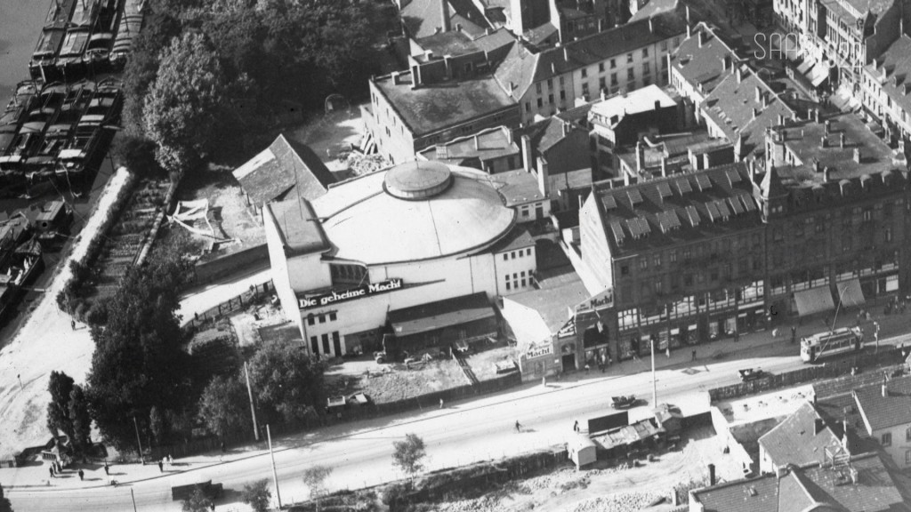 Foto: Das UT-Kino von oben (1922)