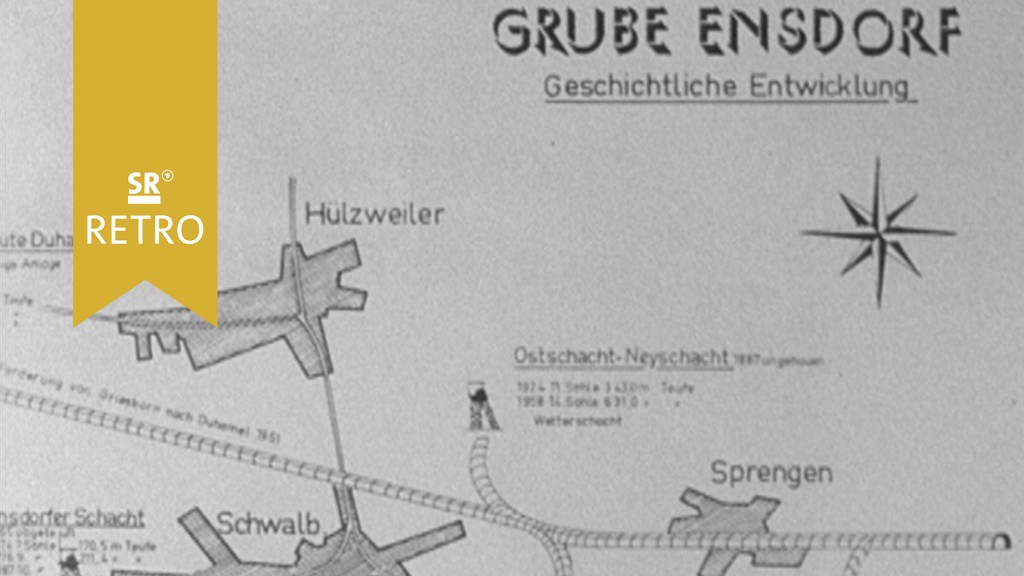 Foto: Plan zur Entwicklung der Grube Ensdorf (Bergwerk und Kraftwerk Ensdorf)