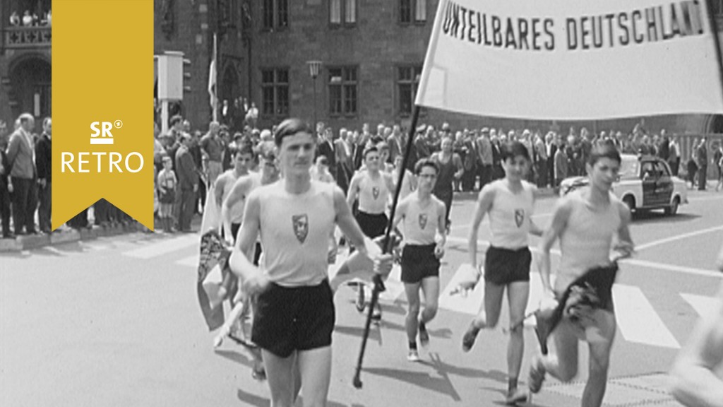 Foto: Stafettenlauf zur Zonengrenze