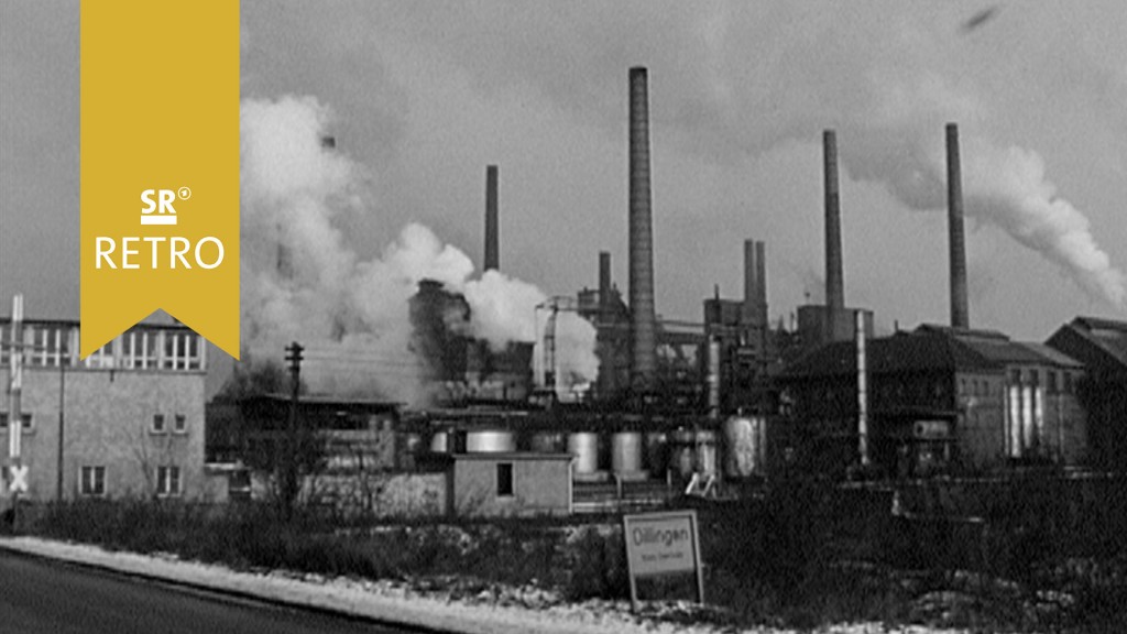 Foto: Industrie an der Saar