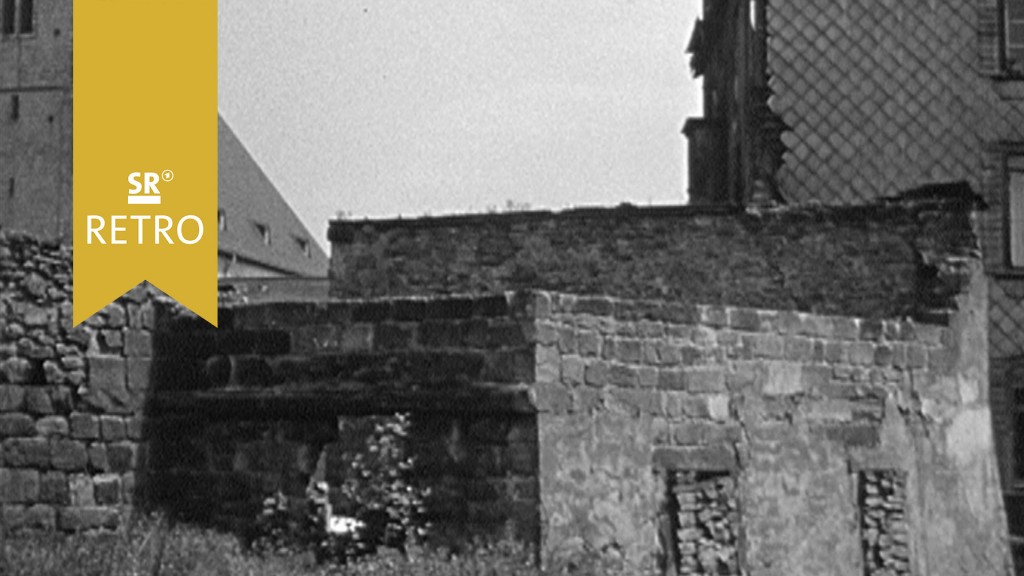 Foto: Alte Stadtmauer in Saarbrücken-St. Johann