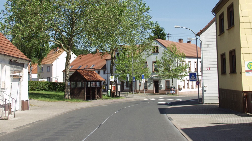 Straße in Ludwigsthal (Foto: Ruff)