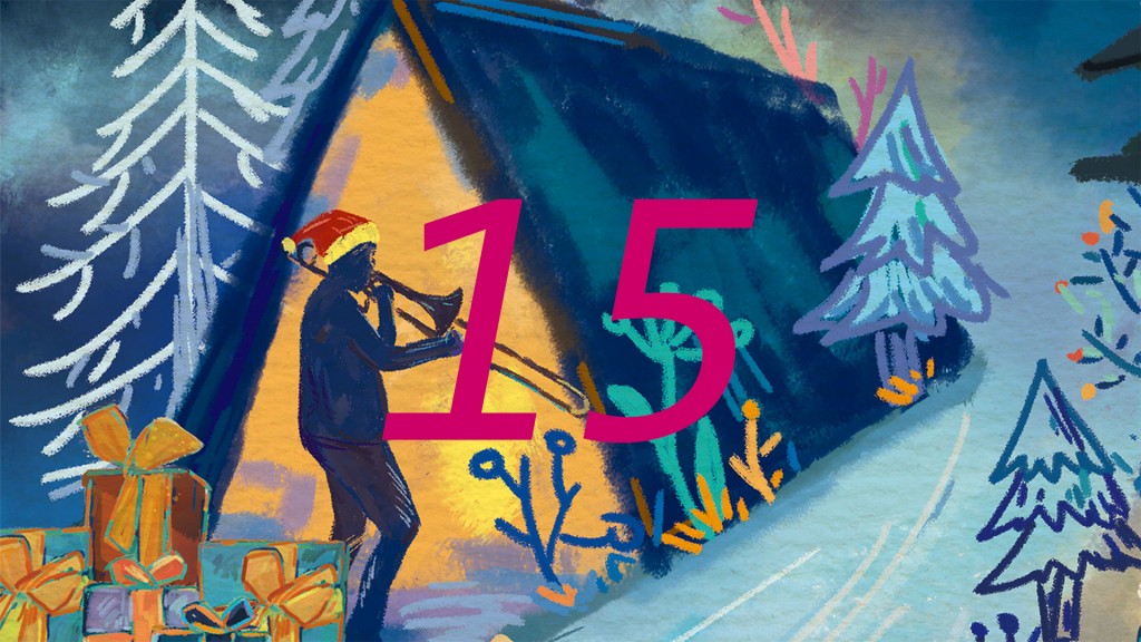 Musikalischer Adventskalender (Illustration: Wenwen Fei)