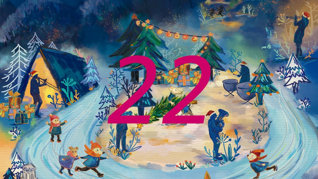 Musikalischer Adventskalender (Illustration: Wenwen Fei)