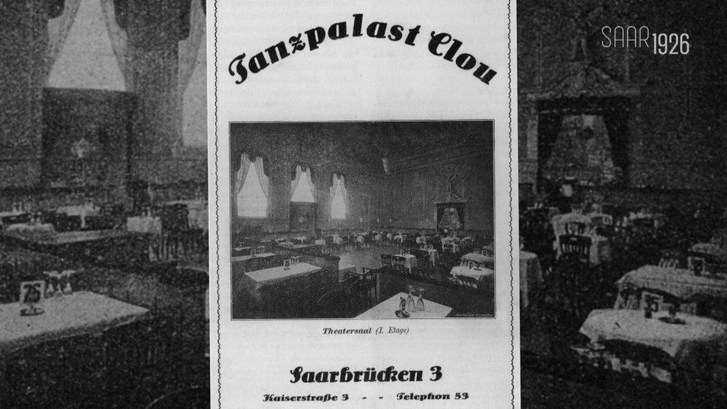 Foto: Plakat Tanzpalast Clou