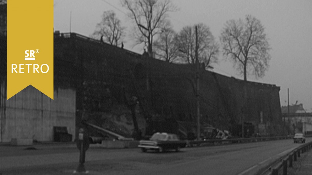 Foto: Schlossmauer Saarbrücken