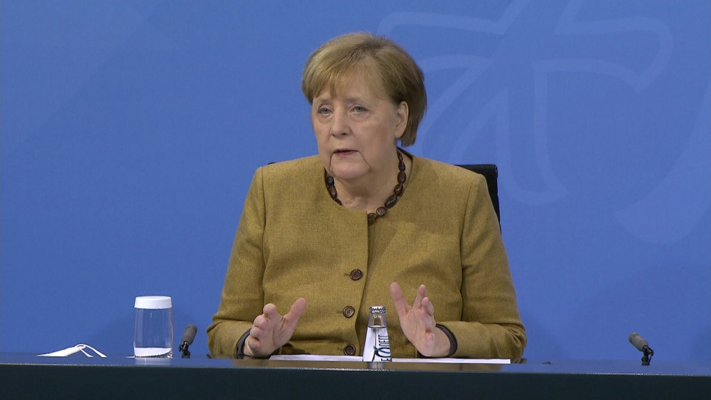Bundeskanzlerin Angela Merkel (Archivfoto: SR Fernsehen)