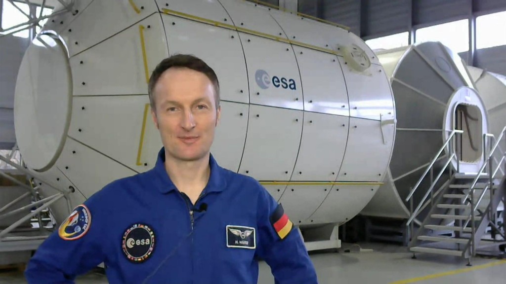 ESA-Astronaut Mathias Maurer