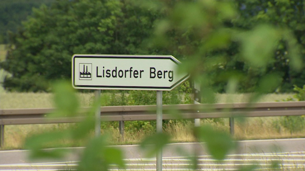 Schild Industriegebiet Lisdorfer Berg (Foto: SR)