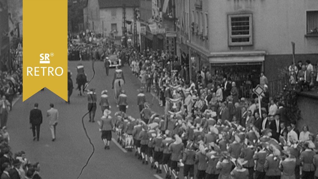 Foto: Parade der Zwölfhundert-Jahr-Feier Neunkirchen-Wiebelskirchen