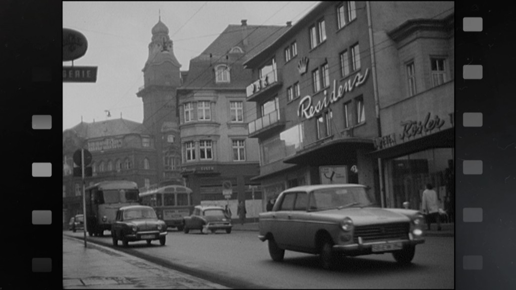 Foto: Die Bismarkstraße in Völklingen