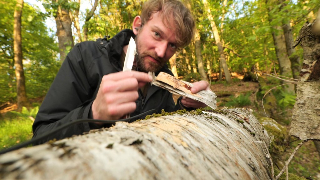 Foto: Tobias Seeger beim Survivaltraining