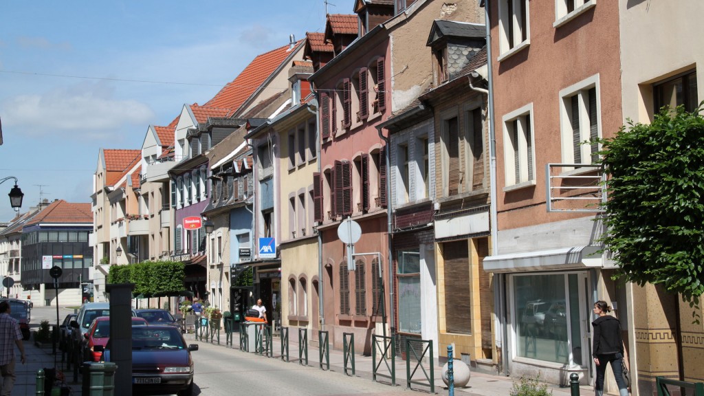 Der Stadtkern von Saargemünd. (Foto: Sarreguemines Tourisme)