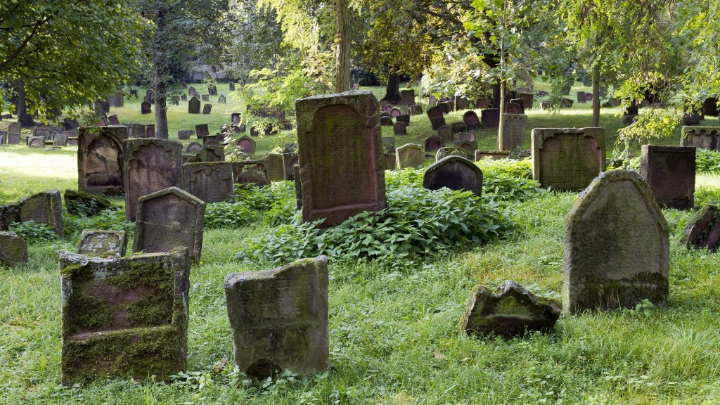Der jüdische Friedhof 