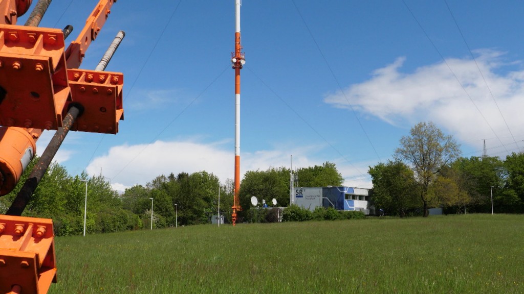 Foto: Der Sendemast auf der Göttelborner Höhe