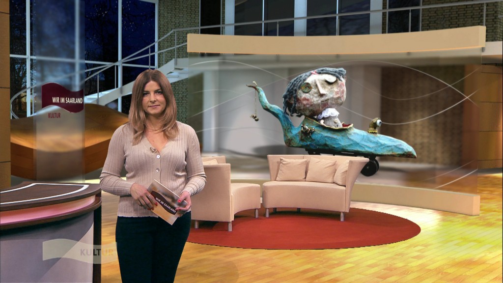 Foto: Verena Sierra im Studio
