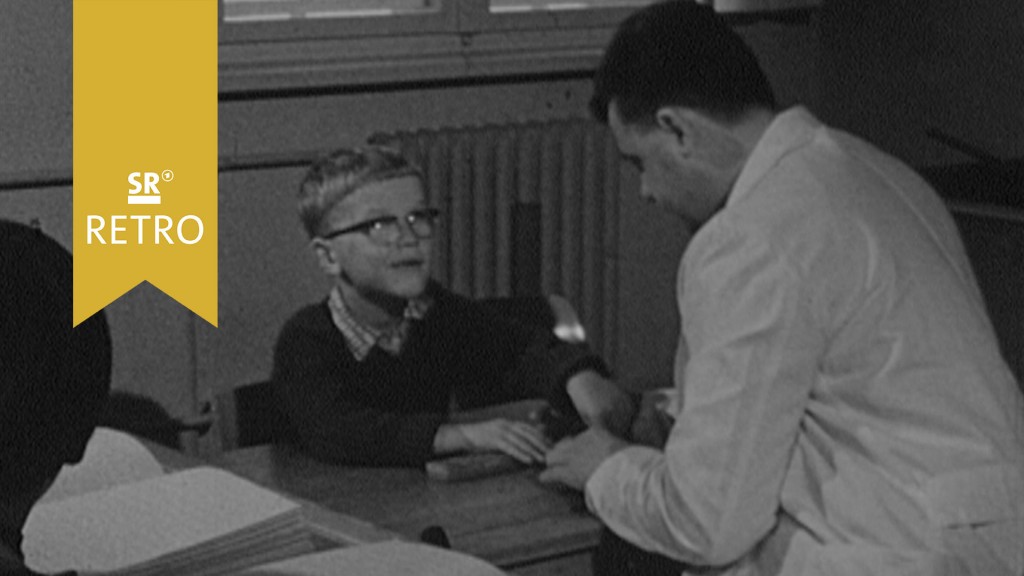 Foto: Blindenschule in Lebach 1964