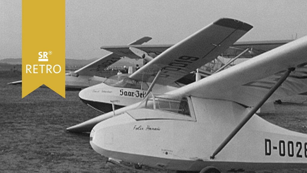 Segelflieger auf Flugplatz Saarlouis Roden