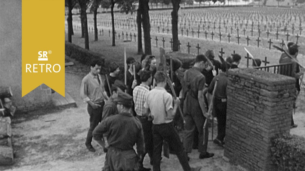 Jugendlager Kriegsgräberfürsorge in Sissonne / Frankreich