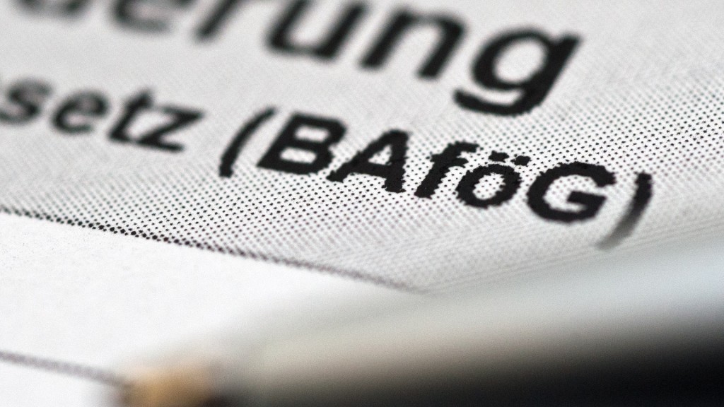 Ein Antrag für Bafög liegt auf einem Tisch. (Foto: picture alliance/dpa | Andrea Warnecke)